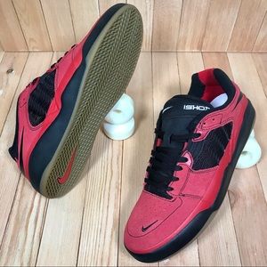 Nike SB Ishod Wair Varsity Red Black Skate Shoes
